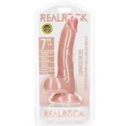 Real Rock Ultra Skin Gode réaliste Curved Kurt 15 x 3.7cm